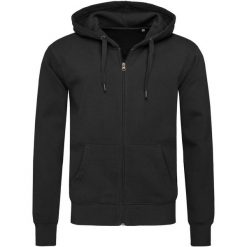 Bluza Męska Select Z Pełnym Zamkiem Błyskawicznym. Czarne bluzy męskie Stedman, m, bez wzorów, bez ramiączek, bez kaptura. Za 191.99 zł.