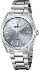 Zegarek męski Festina F20707-1 srebrny. Szare zegarki męskie Festina, bez wzorów, srebrne. Za 489.00 zł.