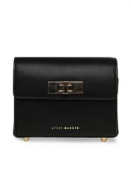 Steve Madden Torebka Bminsk SM13001388-02002-BLK Czarny. Czarne torebki do ręki damskie Steve Madden, bez wzorów, ze skóry, bez dodatków. Za 239.99 zł.