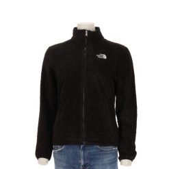 Second life - Kurtka polarowa damska The North Face Osito - Jak nowy. Czarne kurtki sportowe damskie The North Face, l, bez wzorów, z polaru, bez ramiączek, bez kaptura, trekkingowe. Za 212.96 zł.