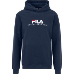 Bluza sportowa męska Fila Brunssum. Białe bluzy sportowe męskie Fila, m, bez wzorów, z kapturem. Za 215.00 zł.