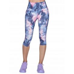 Legginsy na trening Getry Damskie Skechers Cp1-Nvhp 3/4 Treningowe. Legginsy damskie Skechers, bez wzorów. Za 180.00 zł.