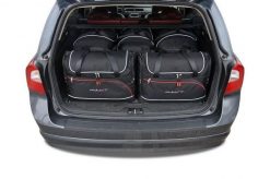 Torby Do Bagażnika Volvo V70 2007-2016 5Szt Kjust. Czarne torby podróżne damskie KJUST, bez wzorów, z kauczuku. Za 1,618.00 zł.