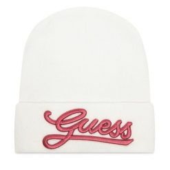 Czapka Guess. Czapki damskie Guess, na zimę, z aplikacjami. Za 159.99 zł.