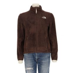 Second life - Kurtka polarowa TNF Osito dla kobiet - Stan bardzo dobry. Brązowe kurtki sportowe damskie The North Face, s, bez wzorów, z materiału, bez ramiączek, bez kaptura, trekkingowe. Za 211.46 zł.