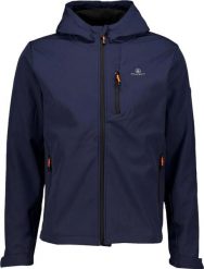 Męska kurtka softshell Athl. Dpt Hermes A2050 niebieska 2XL. Niebieskie kurtki męskie Trespass, m, bez wzorów, z elastanu. Za 255.99 zł.