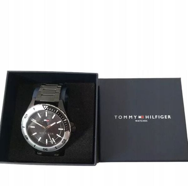 Zegarek Męski Tommy Hilfiger Dexter 1792087 + BOX. Zegarki męskie Tommy Hilfiger, bez wzorów. Za 372.28 zł.