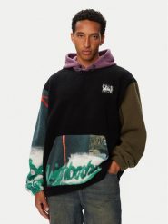 Quiksilver Polar Ps Clean Coast EQYPF03097 Czarny Regular Fit. Czarne bluzy sportowe męskie Quiksilver, m, bez wzorów, z polaru, bez kaptura. Za 469.99 zł.