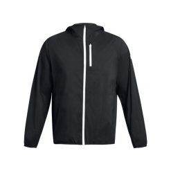 Kurtka wodoodporna z kapturem Under Armour Launch Lightweight. Białe kurtki męskie Under Armour, bez wzorów, sportowe, z kapturem. Za 401.15 zł.