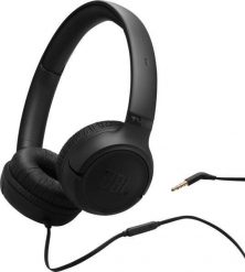 Słuchawki JBL Wired headphones Tune 530, black (JBLT530BLK). Czarne słuchawki nauszne JBL. Za 168.99 zł.