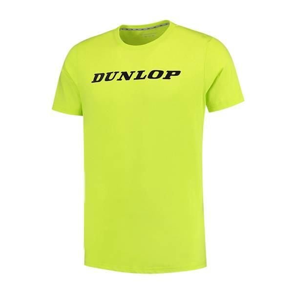 Koszulka sportowa męska Dunlop Essentials Tee. Żółte koszulki sportowe męskie Dunlop, m, bez wzorów, bez ramiączek, tenisowe. Za 79.99 zł.