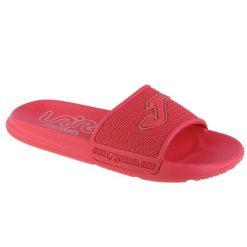 Klapki damskie Joma SLALS2307. Czerwone klapki damskie Joma, bez wzorów, z materiału, bez obcasa, bez zapięcia. Za 69.99 zł.