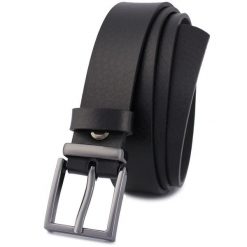 Pasek skórzany BELTIMORE r.95-110 cm O13 czarny. Czarne paski damskie bez wzorów. Za 54.90 zł.