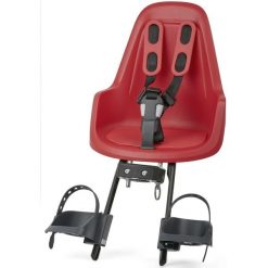 Fotelik rowerowy dla dzieci ONE Mini. Czerwone trampki i tenisówki damskie BOBIKE, bez wzorów, bez zapięcia. Za 419.90 zł.