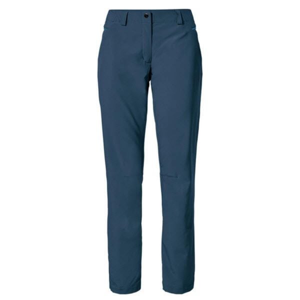 Spodnie turystyczne damskie Vaude Skomer Pants I. Niebieskie spodnie sportowe damskie Vaude, na lato, bez wzorów, sportowe, trekkingowe. Za 287.99 zł.