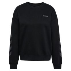 Bluza damska Hummel Keeper Chevron. Czarne bluzy damskie Hummel, xl, bez wzorów, z bawełny, bez ramiączek, bez kaptura. Za 245.00 zł.