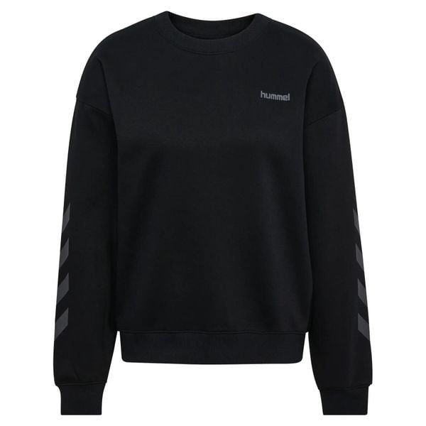 Bluza damska Hummel Keeper Chevron. Czarne bluzy damskie Hummel, s, bez wzorów, z bawełny, bez ramiączek, bez kaptura. Za 238.00 zł.