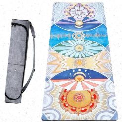 Mata do jogi Hi-tech 6mm +Wodoodporna torba, 3 materiały dla większej wygody4. Brązowe torby na ramię męskie ACHAMANA, z gumy, na ramię, małe. Za 486.00 zł.