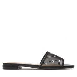 Klapki Call It Spring. Czarne klapki damskie Call it Spring, bez wzorów, bez obcasa, bez zapięcia. Za 159.99 zł.