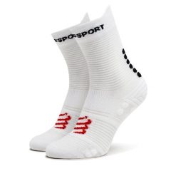 Skarpety długie Compressport. Białe skarpety męskie Compressport, bez wzorów. Za 89.99 zł.