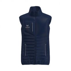 Kurtka bez rękawów Erima. Niebieskie kurtki sportowe damskie Erima, s, bez wzorów, z materiału, bez ramiączek, z kapturem, do biegania. Za 265.10 zł.