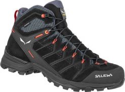 Buty trekkingowe męskie Salewa Alp Mate Mid czarne r. 44. Czarne trekkingi męskie Salewa, bez zapięcia. Za 713.99 zł.