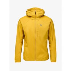 Kurtka softshell męska Black Diamond Alpine Start Hoody. Czerwone kurtki męskie Black Diamond, m, bez wzorów, z softshellu, bez kaptura, trekkingowe. Za 639.99 zł.