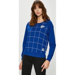 G-Star Raw - Bluzka. Niebieskie bluzki damskie G-Star Raw, l, bez wzorów, z bawełny, casualowe, bez kołnierzyka, bez ramiączek. W wyprzedaży za 159.90 zł.
