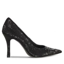 Szpilki Sergio Bardi. Czarne szpilki damskie Sergio Bardi, bez wzorów, bez obcasa, na szpilce, bez zapięcia. Za 329.99 zł.
