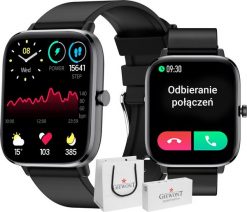 Smartwatch Giewont Smartwatch Giewont Dynamic SmartCall GW230-2 - Carbon/Carbon. Zegarki smartwatch Giewont, bez wzorów. Za 150.99 zł.