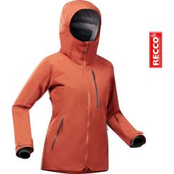Kurtka narciarska damska Wedze FR500. Brązowe kurtki sportowe damskie WED'ZE, na zimę, m, bez wzorów, z materiału, bez ramiączek, bez kaptura, narciarskie. Za 799.99 zł.