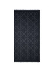Calvin Klein Szalik Kobiety Modal czarny|szary, ONE SIZE. Czarne szaliki damskie Calvin Klein, bez wzorów. Za 289.95 zł.