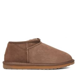 Śniegowce EMU Australia. Brązowe śniegowce damskie Emu Australia, bez zapięcia. Za 599.99 zł.