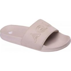 Klapki plażowe damskie Aquawave Miranda Wmns. Brązowe klapki damskie AQUAWAVE, bez wzorów, bez obcasa, bez zapięcia. Za 119.68 zł.