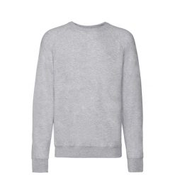 Lekki Męski Sweter Raglanowy. Szare swetry męskie fruit of the loom, m, bez wzorów, bez kołnierzyka, bez ramiączek. Za 58.99 zł.