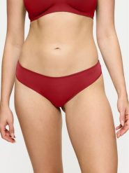 Triumph Figi brazylijskie Lovely Micro 10182554 Czerwony. Czerwone majtki damskie Triumph, z syntetyku. Za 39.99 zł.