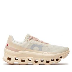 Buty do biegania On. Czerwone obuwie sportowe damskie On, bez wzorów, bez zapięcia, do biegania. Za 699.99 zł.