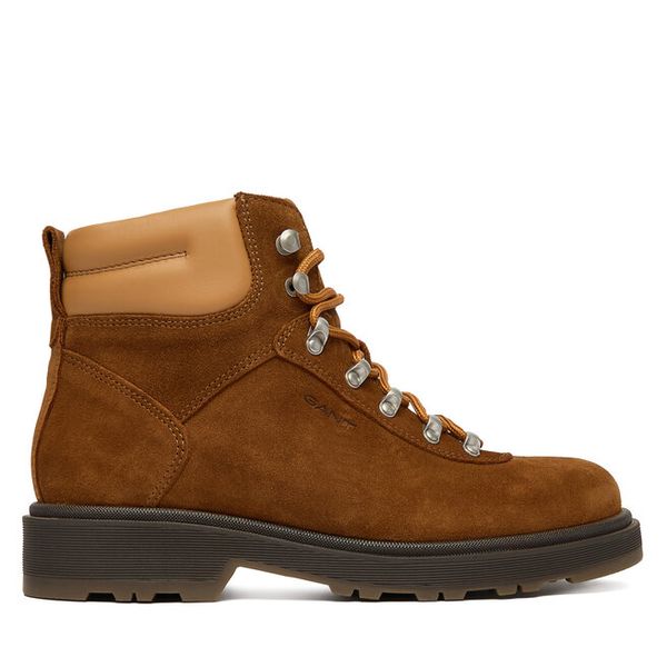 Trapery Gant. Brązowe trapery damskie GANT, bez zapięcia. Za 469.99 zł.