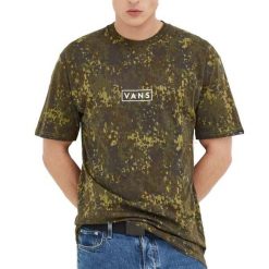 Koszulka sportowa męska Vans Classic Easy Box. Zielone koszulki sportowe męskie Vans, m, bez wzorów, bez ramiączek, trekkingowe. Za 261.00 zł.