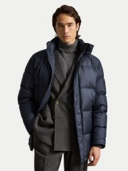 Polo Ralph Lauren Kurtka puchowa 710B15445001 Granatowy Regular Fit. Niebieskie kurtki męskie Polo Ralph Lauren, l, bez wzorów, z puchu, bez kaptura. Za 3,499.00 zł.