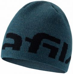 Czapka Rafiki Rocky. Niebieskie czapki damskie RAFIKI, bez wzorów, dziergany, klasyczne. Za 85.50 zł.