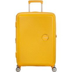 Walizka American Tourister Soundbox 67/24 TSA EXP. Żółte walizki męskie American Tourister, bez wzorów, z materiału. Za 699.99 zł.
