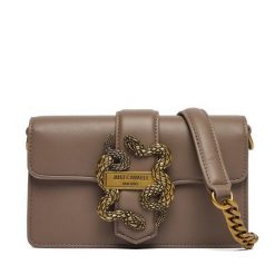 Torebka Just Cavalli. Brązowe torebki do ręki damskie Just Cavalli, bez wzorów, bez dodatków. Za 519.99 zł.