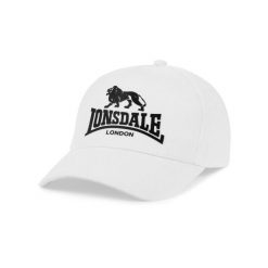 Czapka Lonsdale Beckbury. Białe czapki męskie Lonsdale, bez wzorów. Za 137.00 zł.