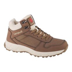 Buty Zimowe Damskie Rosa. Brązowe obuwie trekkingowe damskie Campus, z gumy, bez zapięcia. Za 357.99 zł.