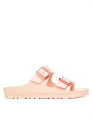Birkenstock Arizona SB EVA Light Rose Klapki damskie. Czerwone klapki damskie Birkenstock, na lato, bez wzorów, z materiału, klasyczne, bez obcasa, bez zapięcia. Za 179.99 zł.