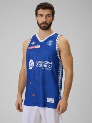 4F Koszulka meczowa replika wyjazdowa z sezonu 2025/26 męska 4F x MKS Dąbrowa Górnicza - niebieska 3XL. Niebieskie koszulki sportowe męskie 4F, l, bez wzorów, z dzianiny, bez ramiączek, do koszykówki. Za 219.99 zł.