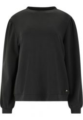 Bluza z rękawami balonowymi damska Athlecia Jillnana V2. Brązowe bluzy damskie Athlecia, bez wzorów, z materiału, eleganckie, bez ramiączek, bez kaptura. Za 213.00 zł.