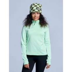 Bluza narciarska - Damskie - Arctic 2.0 - Avocado. Zielone bielizna sportowa damska POEDERBAAS, m, bez wzorów, z elastanu. Za 234.14 zł.