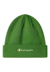 Czapka Champion Beanie Cap 806064. Zielone czapki damskie Champion, na jesień, bez wzorów, z dzianiny. Za 54.90 zł.